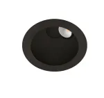 11W LED įleidžiamas pakreipiamas &scaron;viestuvas POINTER, juodas, 3000K, 56&deg;, dimeriuojamas