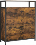 Songmics Vasagle Batų spinta su 2 atvartais 60 x 30 x 95 cm
