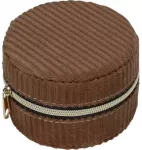 Home Styling Collection Maža papuo&scaron;alų dėžutė, velvetas, &Oslash; 8 cm
