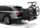 Thule &bdquo;BackSpace XT&ldquo; trečiojo dviračio svirtis, adapteris, juodas, 15 kg