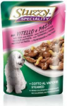 Agras Pet Foods Drėgnas &Scaron;unų Maistas - Stuzzy Sfilaccetti Ver&scaron;iena Su Makaronais 100g