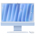 Stacionarus kompiuteris iMac 24&rdquo; 4.5K Retina, Apple M4 10C CPU, 10C GPU/24GB/512GB SSD/Blue/SWE