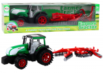 Lean Toys Žaislinis traktorius su priekaba vaikams