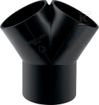 Geberit TR.PEHD 75X63/60 SKOŚ.SYMET.(ONLY.HDPE)