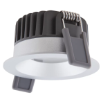 Ledvance 4/6/8W LED įleidžiamas &scaron;viestuvas, sidabro sp., 3000K, IP44, dimeriuojamas