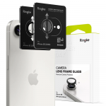Ringke Camera Frame Protector 2-pack for iPhone 16e / 17e - Juodas
