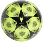 Futbolo kamuolys adidas UCL Club 24/25 Knockout Stages geltona ir-juoda JH1282 (4)