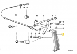 BMW E30 Fahrpedal 1985 1990 Originalus 35412226021