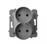 Ospel GP-2UR/m/70 ARIA Dvigubas lizdas, matinės pilkos spalvos GP-2UR/m/70