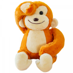 Lean Toys Pliu&scaron;inė Beždžionėlė su Magnetais 23 cm
