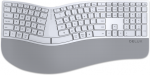 Belaidė ergonominė klaviatūra GM909, balta