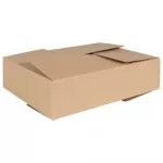 Sulankstoma dėžė 50 vnt. Natūrali 40 x 30 x 10 cm Kartonas