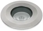 6,5W LED įleidžiamas į žemę &scaron;viestuvas CNC 50 2.0 T, pilkas, 3000K, 30&deg;, su filtru nuo akinimo