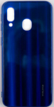 Evelatus Samsung Galaxy A40 Vanduo Ripple Full Color Electroplating Tempered Glass Mėlyna
