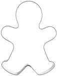 Orion sausainių formelė, plieninė, žmogaus, 10 cm