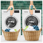 Ariel All-in-1 PODs +Touch of Fresh Air Lenor Skalbimo Kapsulės, 44 Skalb