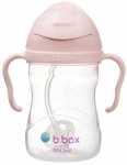 B.BOX BB200211 Vandens butelis su &scaron;iaudeliu 240 ml rožiniai skaistalai