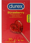 Reckitt Benckiser Durex Strawberry 20 vnt. dėžutė