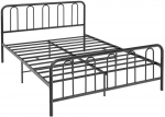 Lova Bonideco Select Dvigulės lovos rėmas 208x164x101cm., juodos spalvos