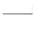 Pakabinamas &scaron;viestuvas 26,5W LED pakabinamas linijinis &scaron;viestuvas LOOP, juodas, 2700K, 1300mm, DALI