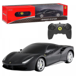 Automobilis RC Rastar 1:24 Ferrari 488 GTB Juodas