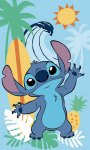 Disney Lilo ir Stitch Ananas rank&scaron;luostis, veido rank&scaron;luostis, rank&scaron;luostis 30x50cm