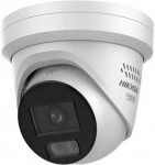 IP kamera Hikvision Dome DS-2CD2387G3-LIS2UY/SRB F4 (balta, 8MP, Hybrid Light, ColorVu, IR + LED 30m)