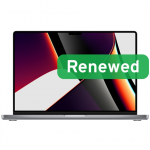 Apple Renewed Grade C | MacBook Pro 16 A2485, 2021 | 16.2 " | 16 GB | SSD | 1000 GB | Apple M1 Pro 16-core CPU | macOS | Klaviatūros kalba: US | 12 mėn. (Atnaujinta)