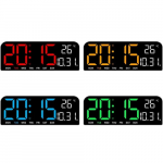 Blackmoon GH0707 LED clock with thermometer (mix colors)