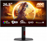 Monitorius AOC Q27G4SDR | 27 " | QD-OLED | QHD | 16:9 | 360 Hz | 0.03 ms | 2560 x 1440 pikselių | 1000 cd/m&sup2; | HDMI jungtys quantity 2 | Juodas