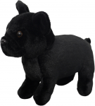 Pliu&scaron;inis žaislas &Scaron;uo, 19 cm, juodas