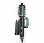 Plaukų formavimo prietaisas 1500W, juodas/žalias, HAS-R15BLDC-BK4 HEINNER