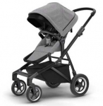 Thule Sleek Gray Melange on Juodas