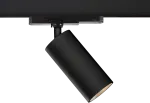 12W LED akcentinis &scaron;viestuvas į 3 fazių bėgelį PIPE, juodas, 2700K, T3986190N