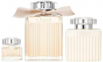 Set Chloe: Chloe Eau De Parfum For Women, 100 ml + Chloe Eau De Parfum For Women, 5 ml *Miniature + Chloe Losjonas kūnui All Over The Body, 100 ml