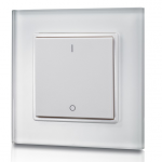 1 zonos LED juostų imtuvų Easy RF pavir&scaron;inio montavimo sieninis reguliavimo pultas LUXSONN LUX-2801K1