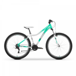 Youth bicycle TABOU Venom 1.0 W, 27.5" 17" M, mint-baltas