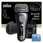 Braun Series 9 Pro+ 9667CC skutimosi ma&scaron;inėlė Plėvelinė skustuvė Trimeris Sidabrinis