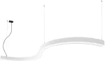 88W LED pakabinamas &scaron;viestuvas SEMI S, baltas, 4000K, 3000mm, DALI, 3921-0030-4-W-D3
