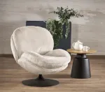 Halmar Fotelis SHELL L.Chair Kreminis
