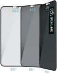 OBAL:ME Privacy 5D grūdintas stiklas telefonui Apple iPhone 11 | iPhone XR juodas