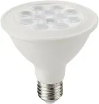 12W LED lemputė, balta, E27, 3000K