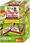 Churu - Cat Fun Bites vi&scaron;tienos ir moliūgų skonio tra&scaron;kučiai - 8 vnt.