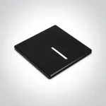 Dangtelis, skirtas sieniniam įleidžiamam &scaron;viestuvui, juodas, 050000B1/B