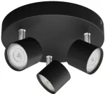 Sieninis &scaron;viestuvas Philips Lubų/sienos prožektorius 13.5W, įleidžiamas ap&scaron;vietimo prožektorius, Neikeičiama lemputė (-ės), LED, 2700 K, 1500 lm, Juoda