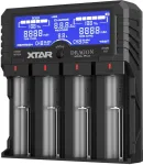 Xtar universalus 4 x Li-ion ir Ni-MH akumuliatorių įkroviklis su LCD ekranu VP4L PLUS DRAGON