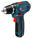 Bosch Light Series GSR 10,8-2-LI Professional &ndash; grąžtas/atsuktuvas &ndash; belaidis &ndash; 2 greičių &ndash; 10 mm griebtuvo raktas &ndash; 30 N&middot;m &ndash; 2 akumuliatoriai &ndash; 10,8 V