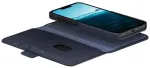Dėklas dbramante1928 New York &ndash; iPhone 14 &ndash; Pacific Mėlyna, dėklo su pinigine, Apple, iPhone 14, 15,5 cm (6,1"), mėlynas