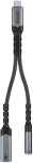 Adapteris AV Unitek USB-C na 3,5 mm (audio) su funkcija PD (M205BGY01)