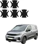 GrizzGlass Juoda techninė danga HeavyDuty Juodas po rankenomis, skirta Opel Combo Cargo (2018-2026) [5w1] (GRZ22040)